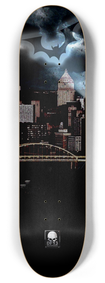 DF13 Gotham Knight I 8 Inch Skateboard Deck