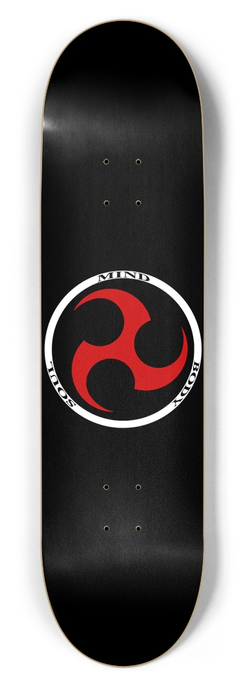 Mind Body Soul / Original Logo / 8.5 Popsicle Dec 8-1/2 Skateboard Deck