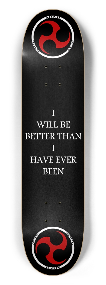 I Will / 7.5 Popsicle deck  7-1/2 Skateboard Deck