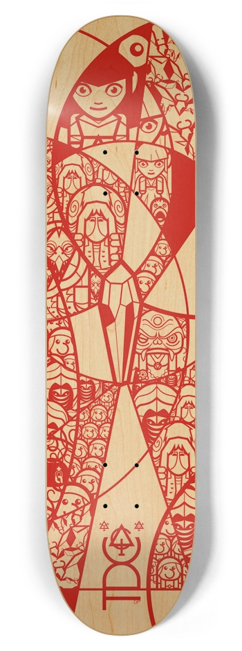 dp_tdc{nr} 7-7/8 Skateboard Deck