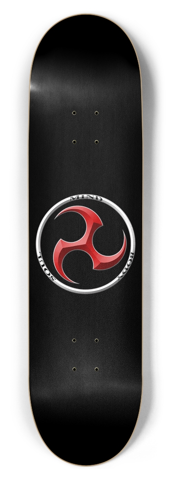 Mind Body Soul/ Blade Logo / 8.5 Popsicle Deck 8-1/2 Skateboard Deck