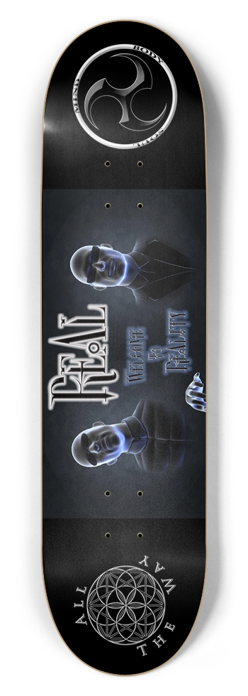 Welcome To ReAlity 8-1/2 Skateboard Deck