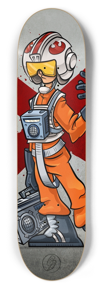 BBOY XWING 8-1/2 Skateboard Deck
