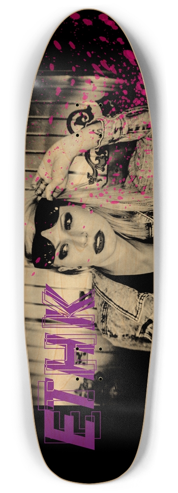 Custom Skateboard Punk Nose Pool Shape