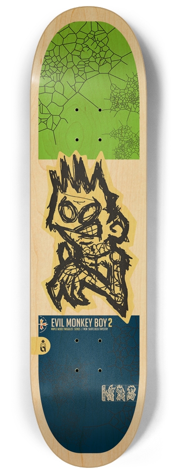 monkey_boy2{n}.825 8-1/4 Skateboard Deck