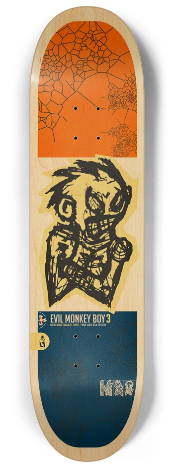 monkey_boy3{n}.825 8-1/4 Skateboard Deck