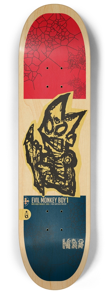 monkey_boy1{n}.825 8-1/4 Skateboard Deck