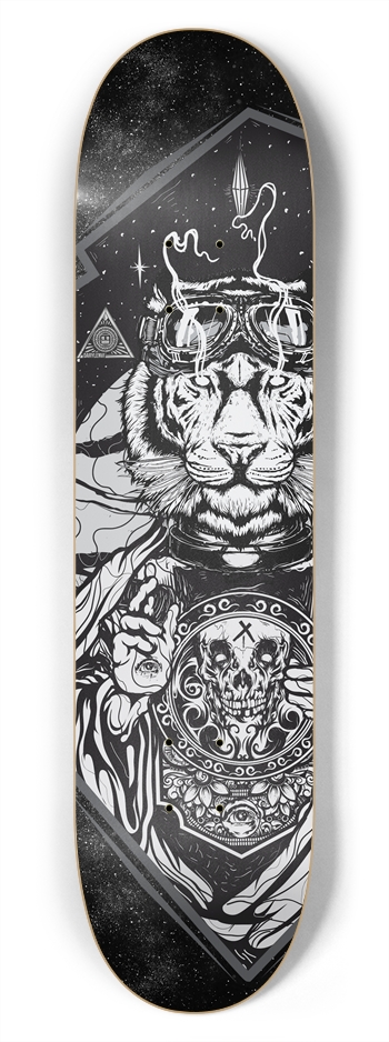 Ritous tiger by darylenvi 7-3/4 Skateboard Deck