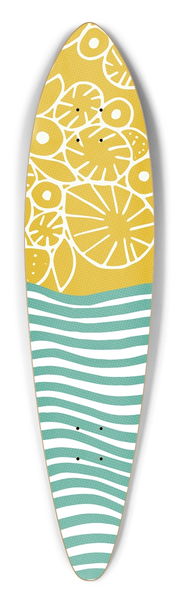 oceanside longboard Pintail Longboard