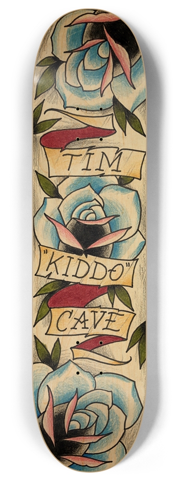 Kiddo Natural by Michael O'Farrell 8 Inch Skateboard Deck