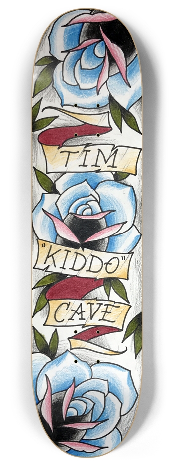 Kiddo F/C by Michael O'Farrell 8 Inch Skateboard Deck