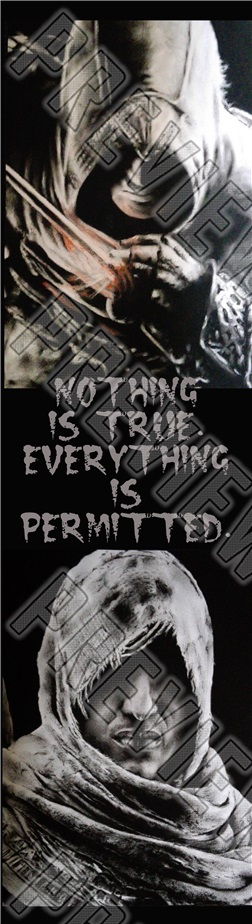 Assassins Creed Skateboard 7-3/4 Skateboard Deck