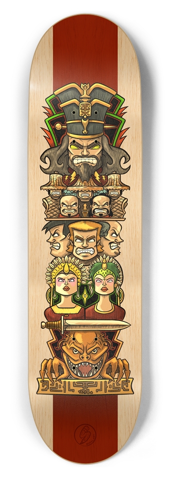 BTILC Totem 8-1/2 Skateboard Deck