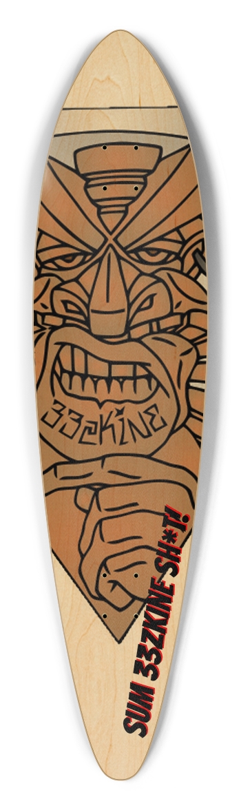 33zKine Pintail Longboard