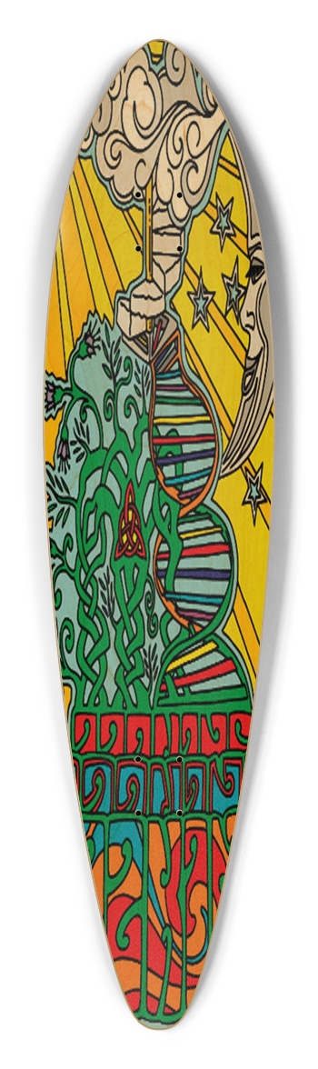 Jacobs Ladder Pintail Longboard