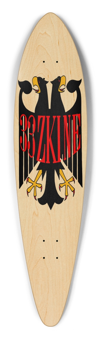 33zKine Pintail Longboard