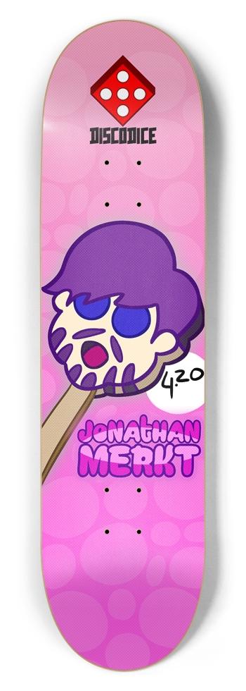 SherMerkt 8.5 8-1/2 Skateboard Deck