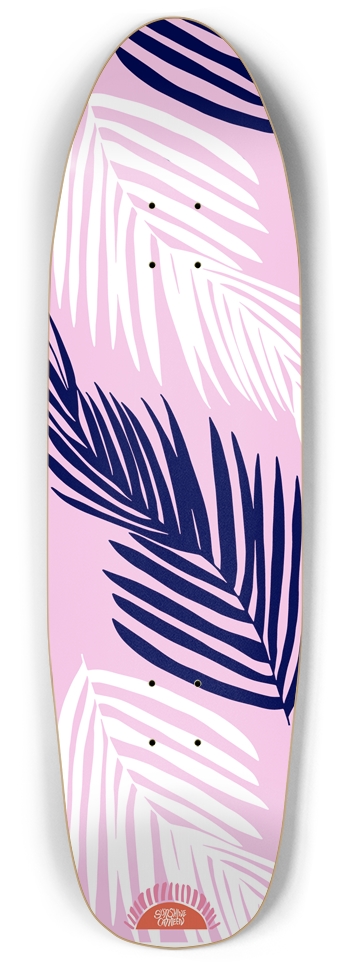 Palms Skateboard Punk Nose Pool Shape