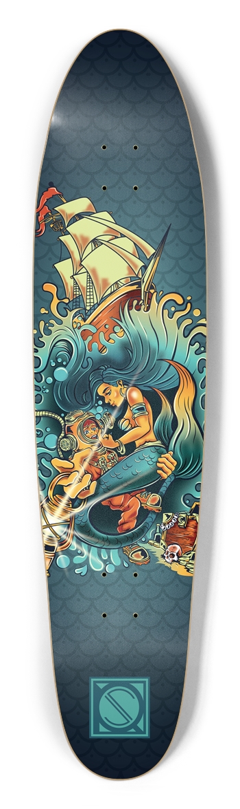 Siren of the Sea Longboard Longboard Shape