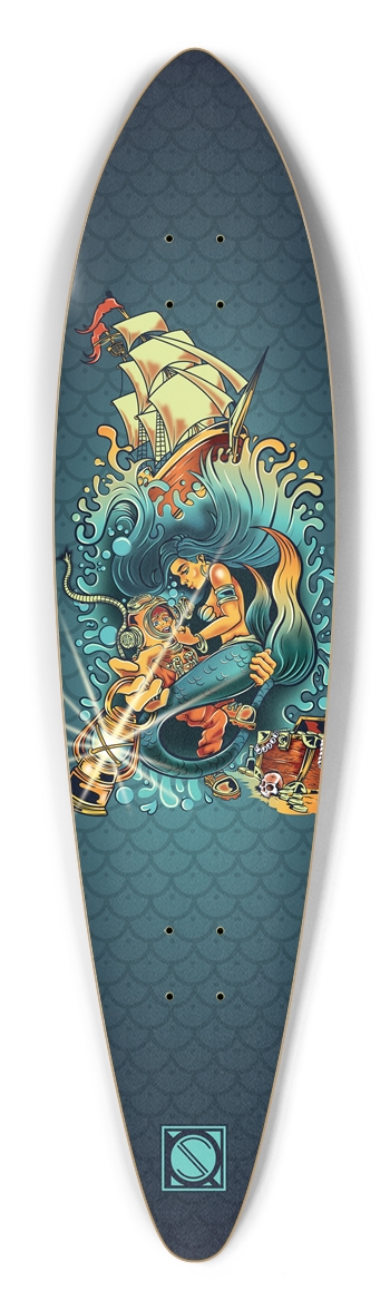 Siren of the Sea Pintail Longboard Pintail Longboard