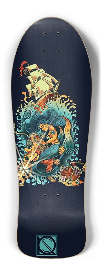 Siren of the Sea Old School Shape