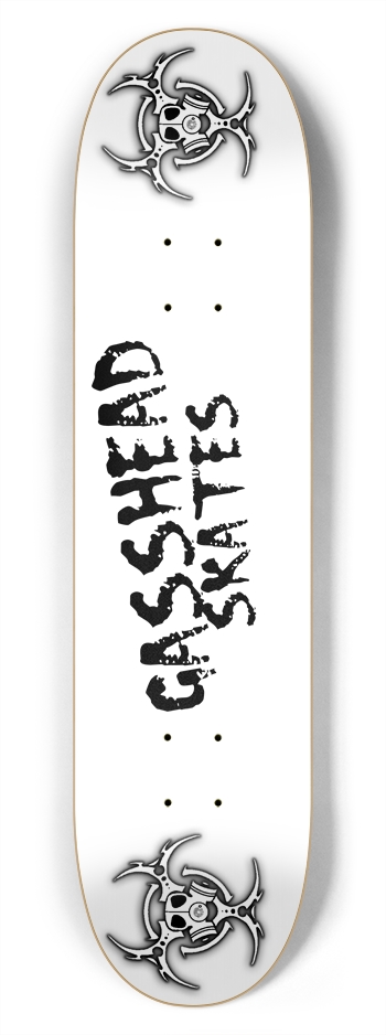 BIOHAZARD 7-3/4 Skateboard Deck