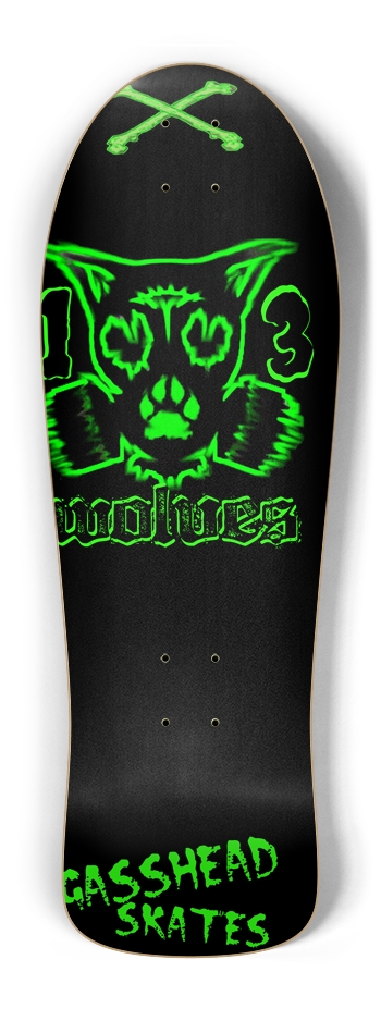 13 WOLVES Old School Shape