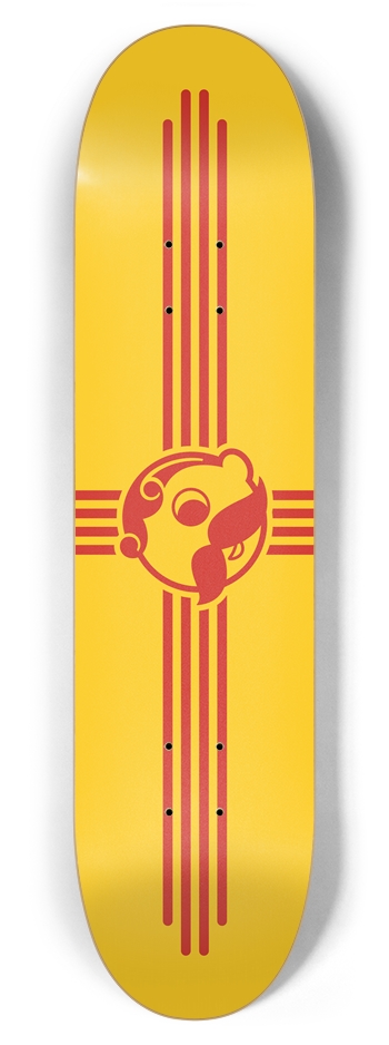 New Mexi-boh 7-7/8 7-7/8 Skateboard Deck