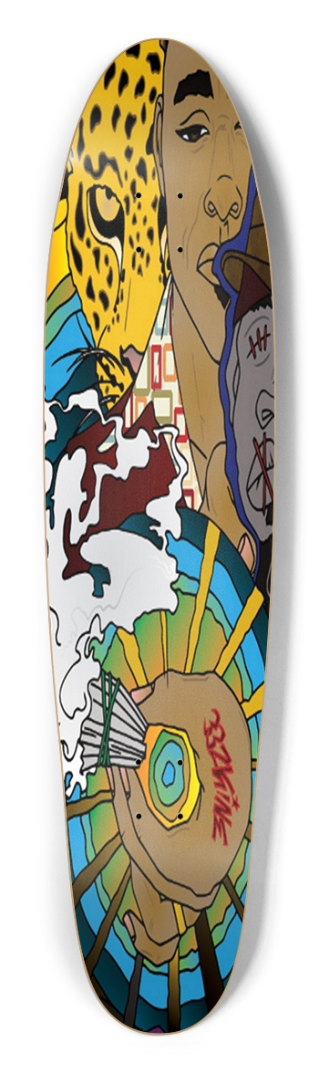 33zKine Longboard Shape
