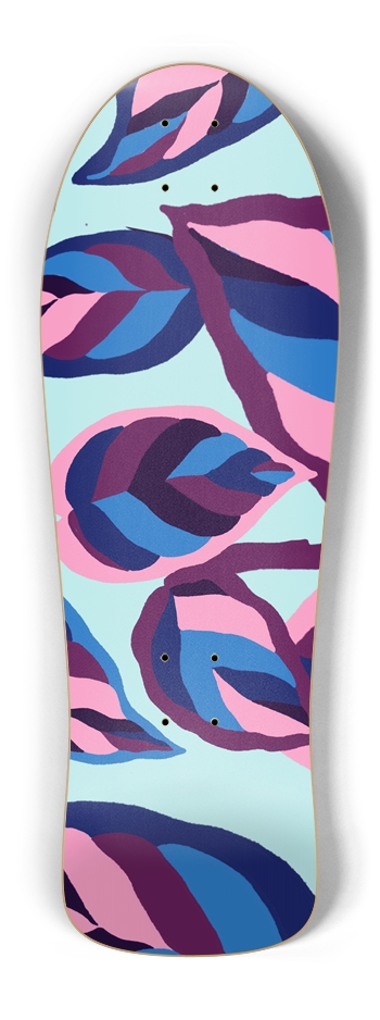 manzanita- purple old skool deck Old School Shape