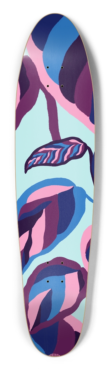 manzanita- purple longboard Longboard Shape