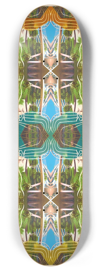 MIAMI ONE-SEVEN 2 -- 8" Deck 8 Inch Skateboard Deck