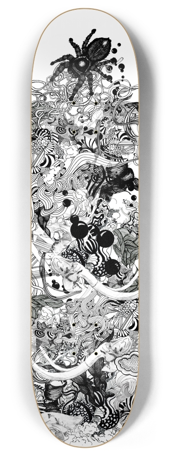 Venom Spin 8 Inch Skateboard Deck