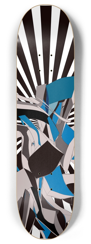 Quantum Flux 8 Inch Skateboard Deck