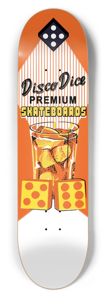 Turner's Diced Tea 8.5 8-1/2 Skateboard Deck