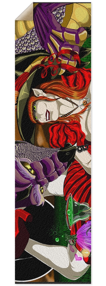 Trippy Witch Competition Deck Grip Tape 9 x 33 Inch Griptape