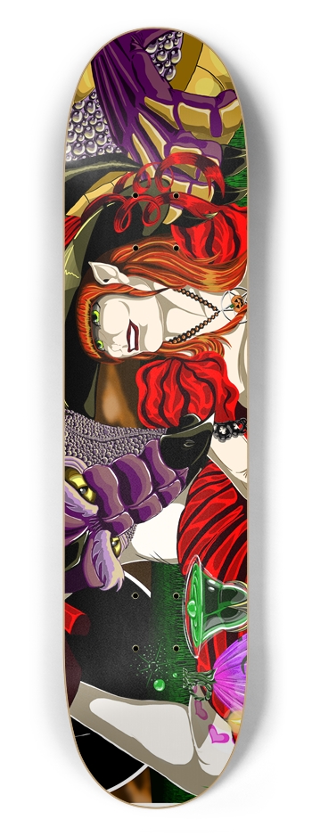 Trippy Witch 7 1/2" Deck 7-1/2 Skateboard Deck