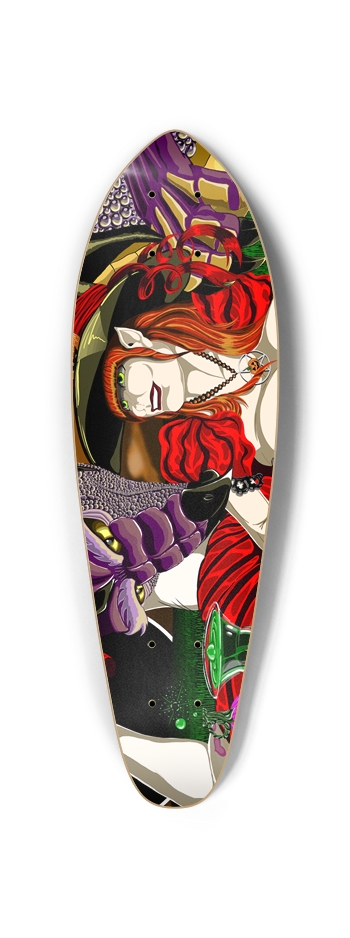 Trippy Witch Mini-Cruiser Deck Mini Cruiser