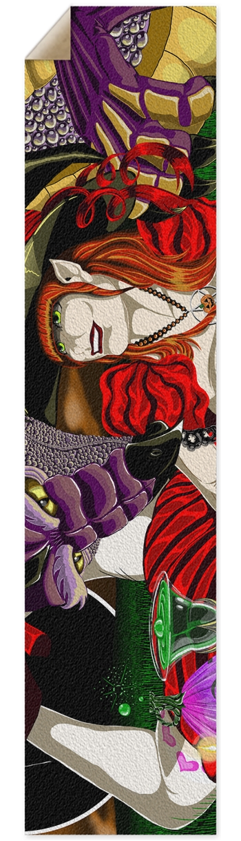 Trippy Witch Longboard Grip Tape Griptape for Longboards