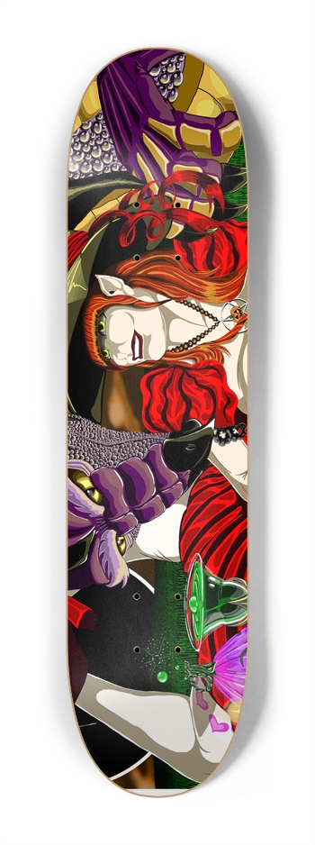 Trippy Witch 7 1/4" Kid Deck 7-1/4 Mini/Kid Skateboard