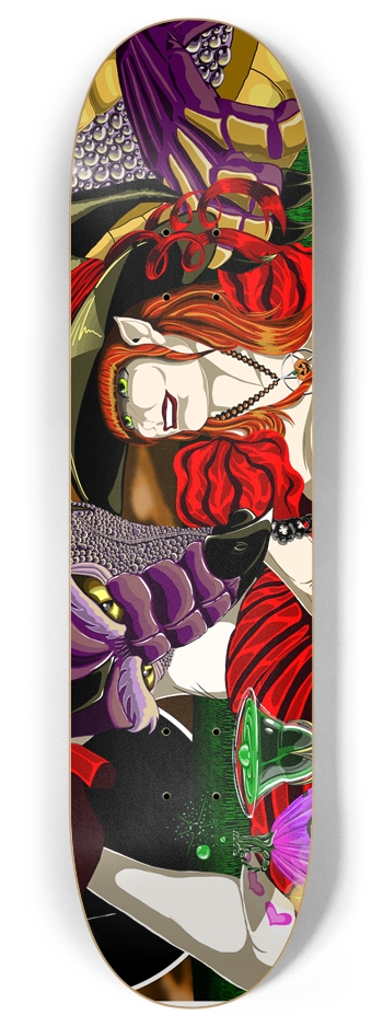 Trippy Witch 8" Deck 8 Inch Skateboard Deck