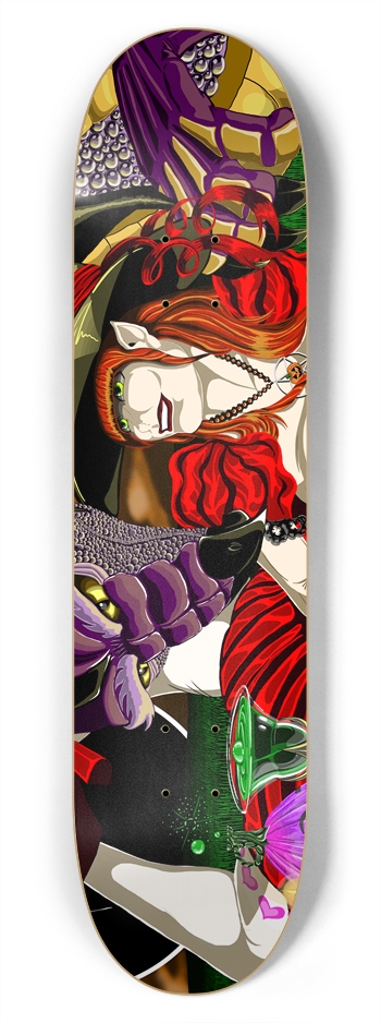 Trippy Witch 7 3/4" Deck 7-3/4 Skateboard Deck