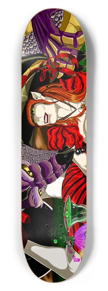 Trippy Witch 7 5/8" Deck 7-5/8 Skateboard Deck