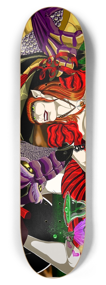 Trippy Witch 7 7/8" Deck 7-7/8 Skateboard Deck