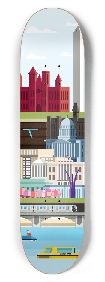 DC 7-3/4 Skateboard Deck