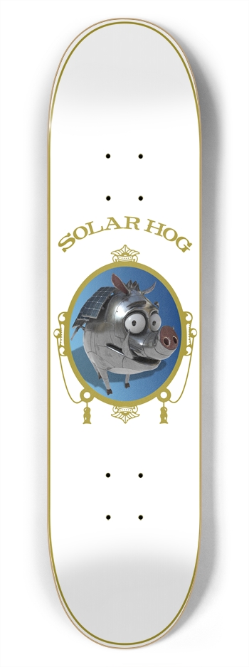 Solar Hog 7-3/4 Skateboard Deck