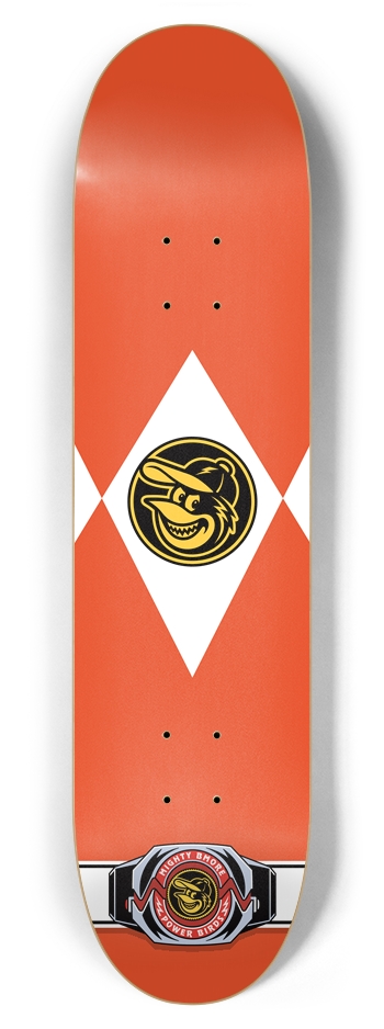 Power Birds 7-7/8 7-7/8 Skateboard Deck
