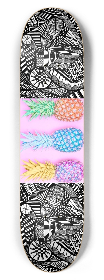 Nocturnal Abstract Skateboard 7-3/4 Skateboard Deck