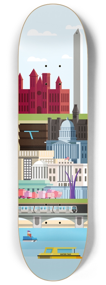 DC 8.25 8-1/4 Skateboard Deck