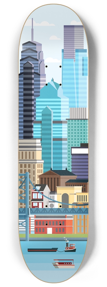 Philly 8.25 8-1/4 Skateboard Deck